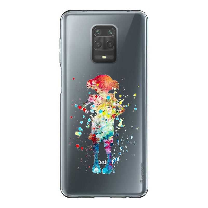 Coque Transparente Pour Xiaomi Redmi Note 9 Dobby Colore