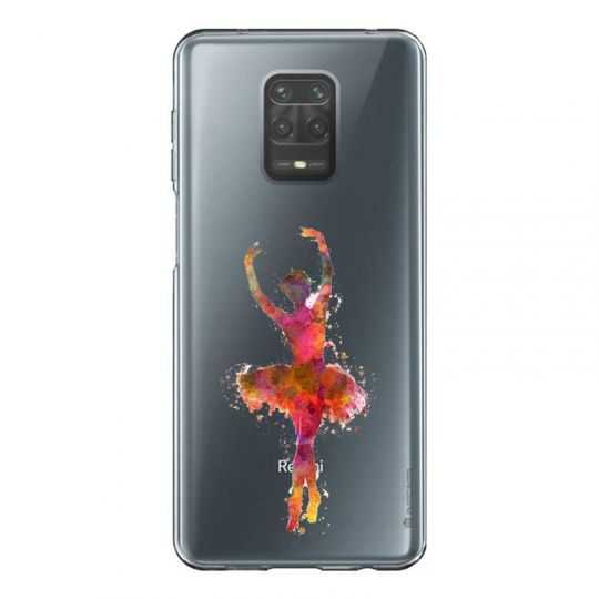 Coque Transparente Pour Xiaomi Redmi Note 9 Danseuse etoile