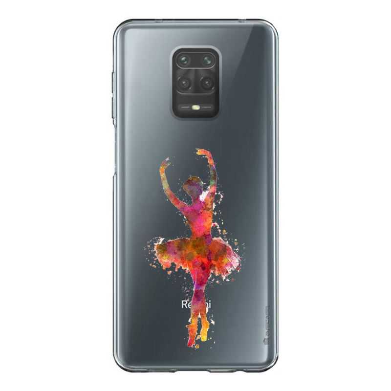 Coque Transparente Pour Xiaomi Redmi Note 9 Danseuse etoile