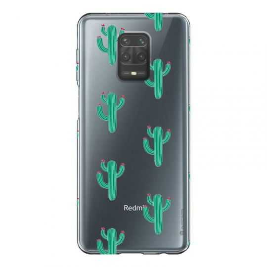 Coque Transparente Pour Xiaomi Redmi Note 9 Cactus