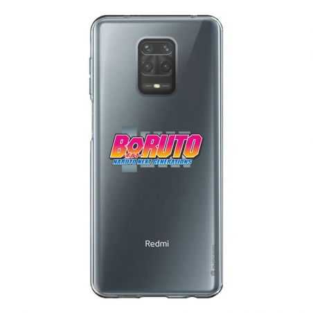 Coque Transparente Pour Xiaomi Redmi Note 9 Boruto Logo