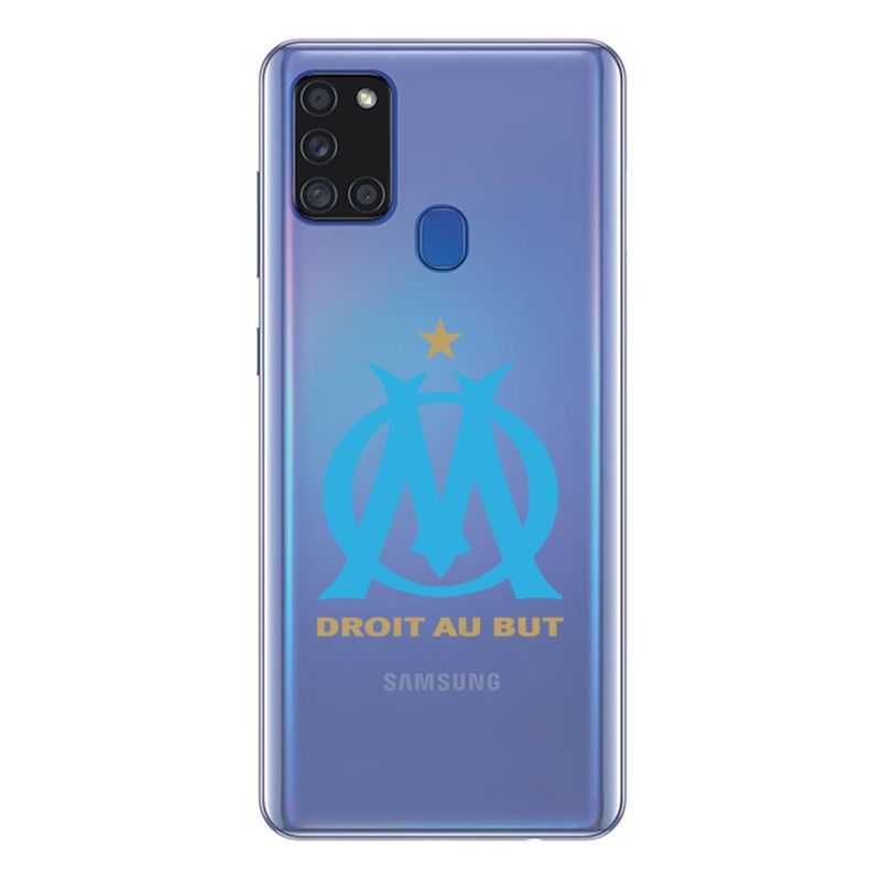 Coque Transparente Pour Samsung Galaxy A21S Olympique Marseille OM