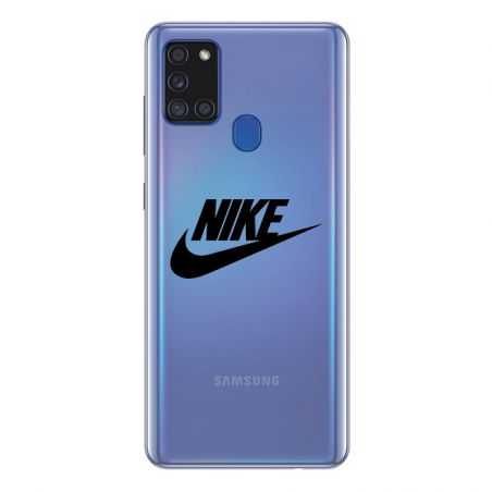 Coque Transparente Pour Samsung Galaxy A21S Nike