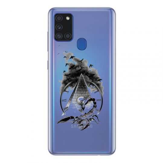 Coque Transparente Pour Samsung Galaxy A21S Scorpion