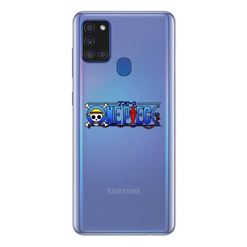 Coque Transparente Pour Samsung Galaxy A21S One Piece Logo