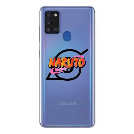 Coque Transparente Pour Samsung Galaxy A21S Naruto Logo