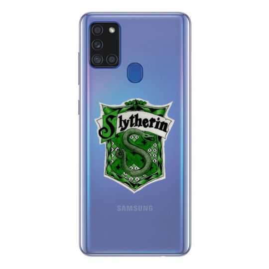 Coque Transparente Pour Samsung Galaxy A21S Harry Potter Slytherin
