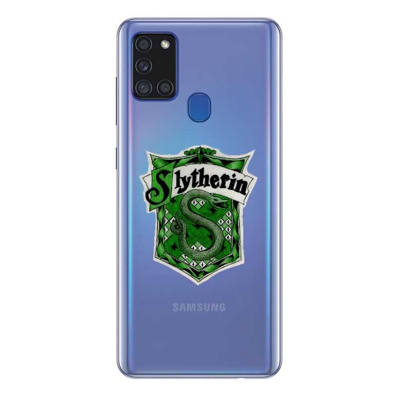 Coque Transparente Pour Samsung Galaxy A21S Harry Potter Slytherin