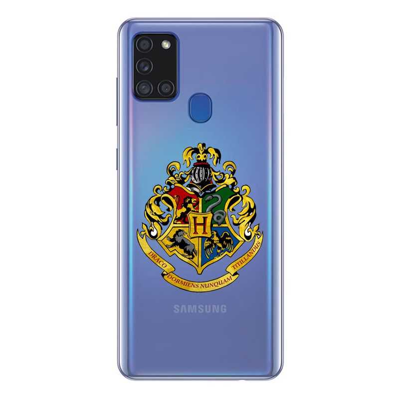 Coque Transparente Pour Samsung Galaxy A21S Harry Potter Poudlard