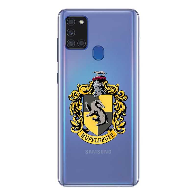 Coque Transparente Pour Samsung Galaxy A21S Harry Potter Hufflepuff