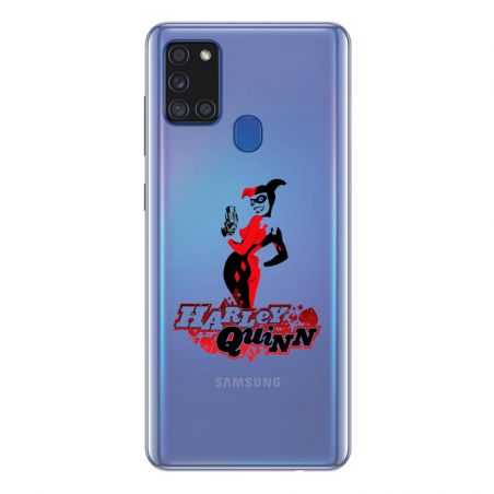 Coque Transparente Pour Samsung Galaxy A21S Harley Quinn