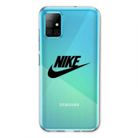 Coque Transparente Pour Samsung Galaxy A31 Nike