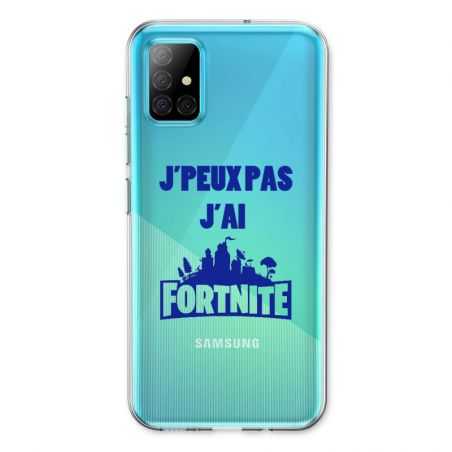 Coque Transparente Pour Samsung Galaxy A31 Jpeux pas jai Fortnite