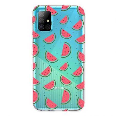Coque Transparente Pour Samsung Galaxy A31 Pasteque