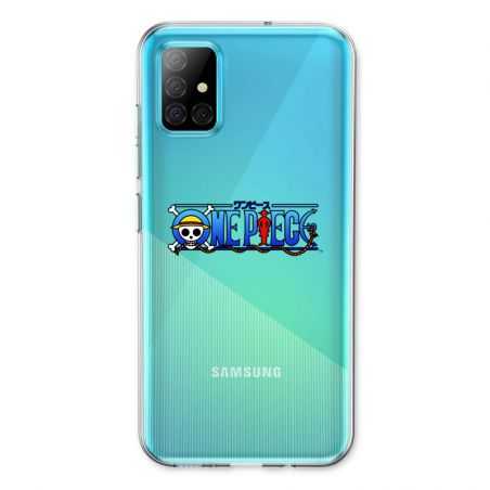 Coque Transparente Pour Samsung Galaxy A31 One Piece Logo