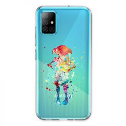 Coque Transparente Pour Samsung Galaxy A31 Dobby Colore
