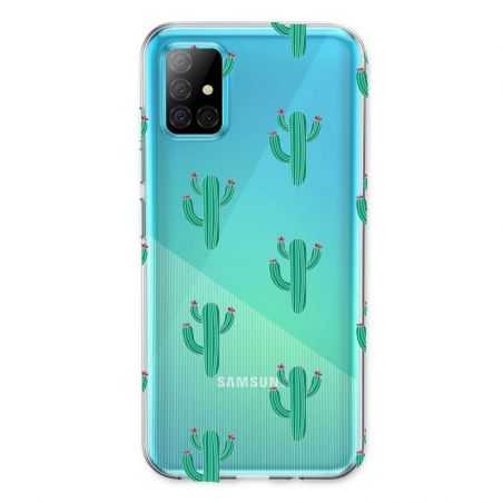 Coque Transparente Pour Samsung Galaxy A31 Cactus