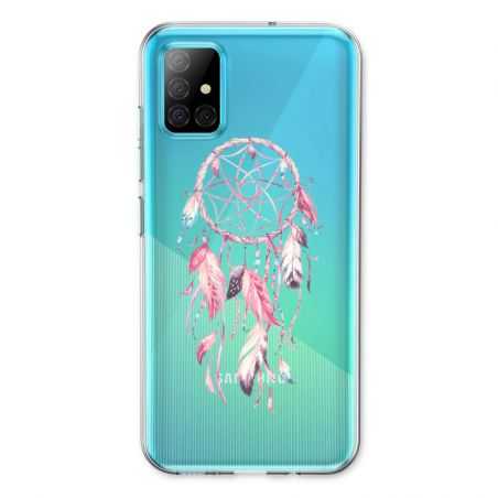 Coque Transparente Pour Samsung Galaxy A31 Attrape Reve Rose