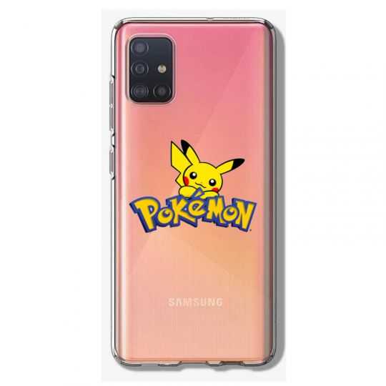 Coque Transparente Pour Samsung Galaxy A41 Pokemon