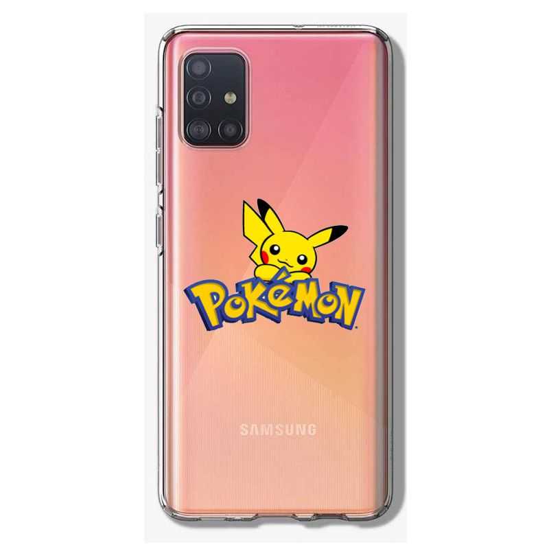Coque Transparente Pour Samsung Galaxy A41 Pokemon