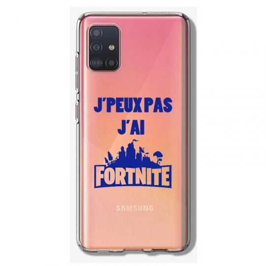 Coque Transparente Pour Samsung Galaxy A41 Jpeux pas jai Fortnite