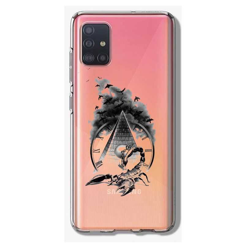 Coque Transparente Pour Samsung Galaxy A41 Scorpion