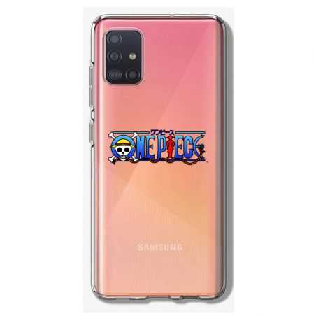 Coque Transparente Pour Samsung Galaxy A41 One Piece Logo