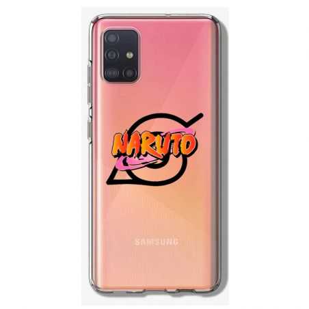 Coque Transparente Pour Samsung Galaxy A41 Naruto Logo