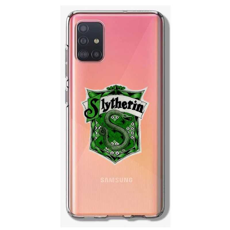 Coque Transparente Pour Samsung Galaxy A41 Harry Potter Slytherin