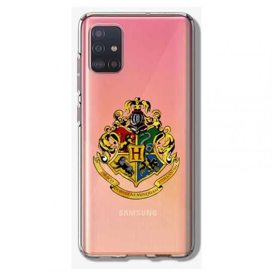 Coque Transparente Pour Samsung Galaxy A41 Harry Potter Poudlard