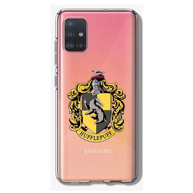 Coque Transparente Pour Samsung Galaxy A41 Harry Potter Hufflepuff