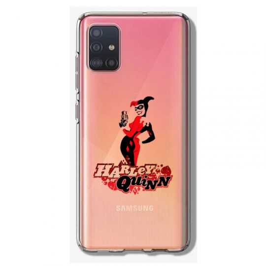 Coque Transparente Pour Samsung Galaxy A41 Harley Quinn