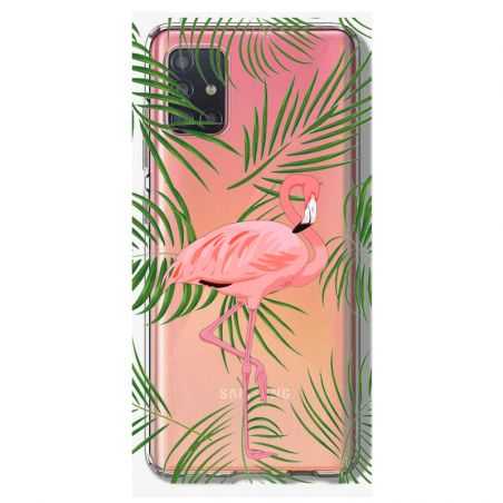Coque Transparente Pour Samsung Galaxy A41 Famant Rose