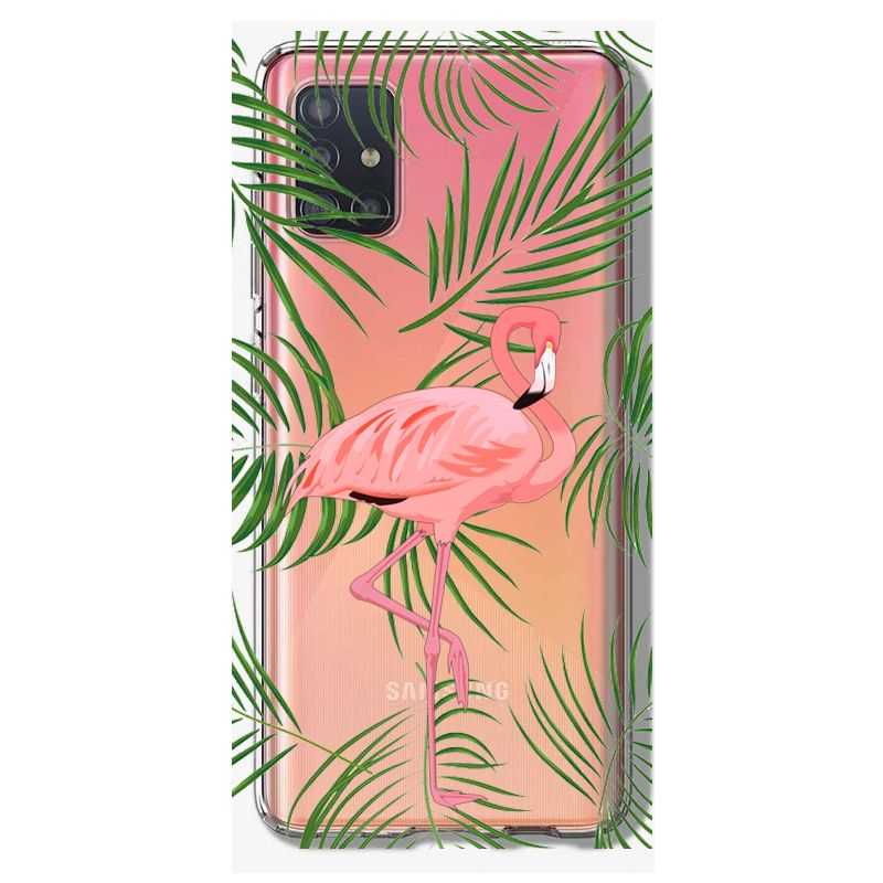 Coque Transparente Pour Samsung Galaxy A41 Famant Rose