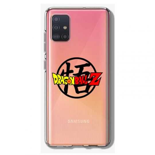 Coque Transparente Pour Samsung Galaxy A41 Dragon Ball Logo