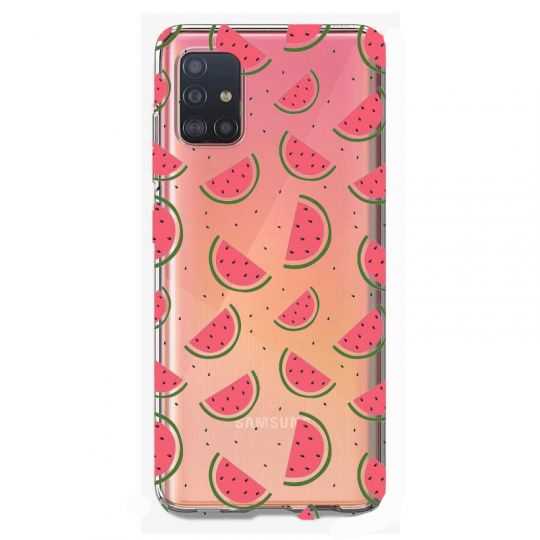 Coque Transparente Pour Samsung Galaxy A41 Pasteque