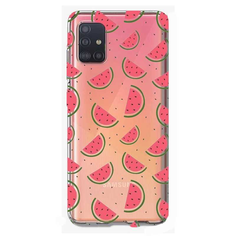 Coque Transparente Pour Samsung Galaxy A41 Pasteque