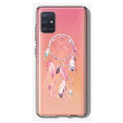 Coque Transparente Pour Samsung Galaxy A41 Attrape Reve Rose
