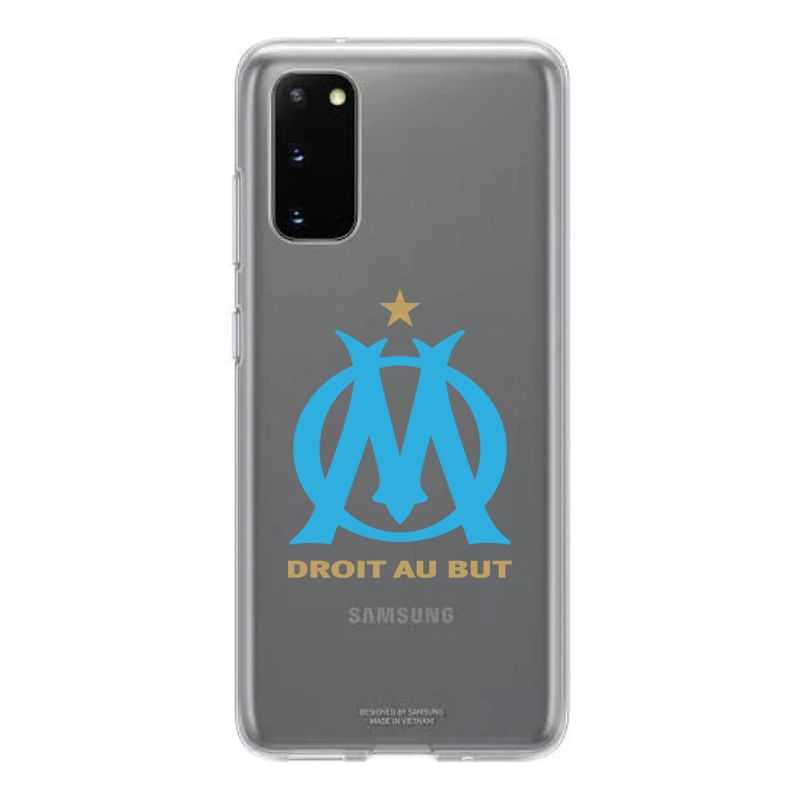 Coque Transparente Pour Samsung Galaxy S20 FE / S20FE Olympique Marseille OM