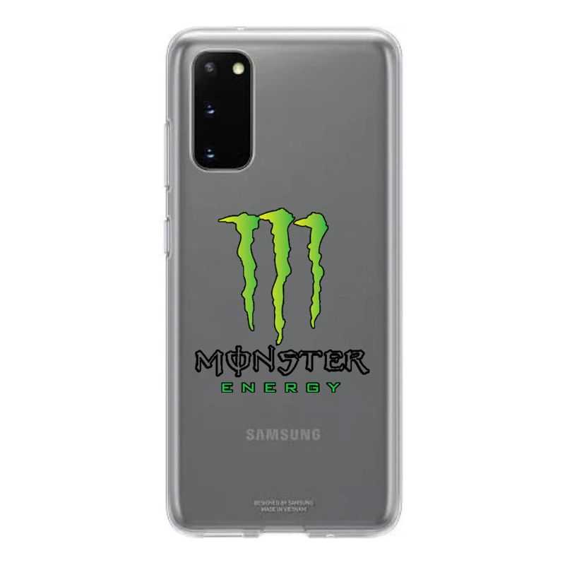 Coque Transparente Pour Samsung Galaxy S20 FE / S20FE Monster Energy