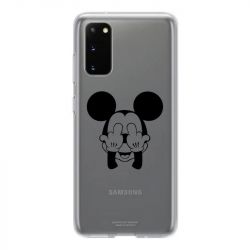 Coque Transparente Pour Samsung Galaxy S20 FE / S20FE Mickey doigt