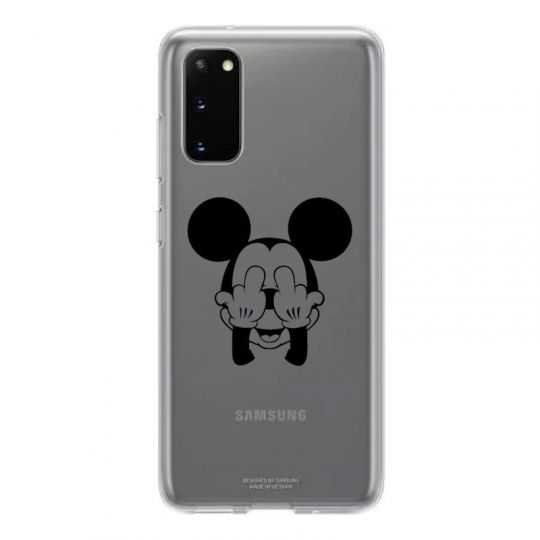 Coque Transparente Pour Samsung Galaxy S20 FE / S20FE Mickey doigt