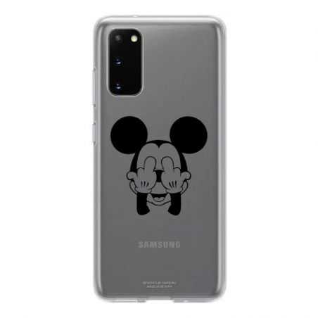 Coque Transparente Pour Samsung Galaxy S20 FE / S20FE Mickey doigt