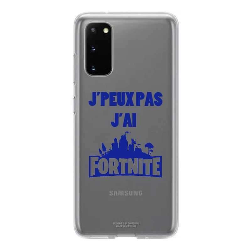 Coque Transparente Pour Samsung Galaxy S20 FE / S20FE Jpeux pas jai Fortnite