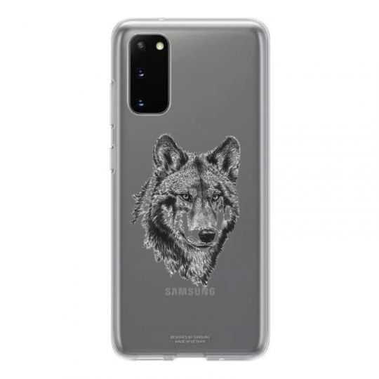 Coque Transparente Pour Samsung Galaxy S20 FE / S20FE Loup