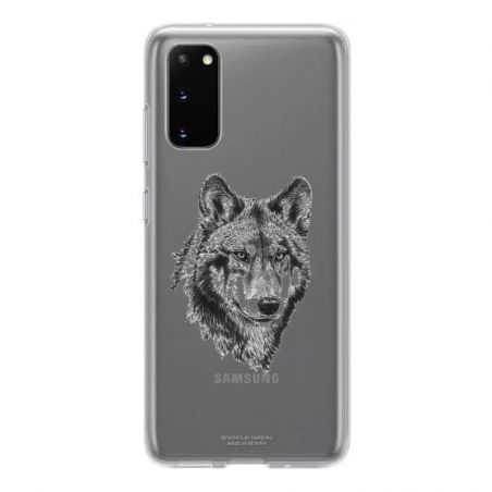 Coque Transparente Pour Samsung Galaxy S20 FE / S20FE Loup