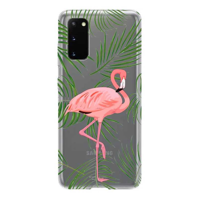 Coque Transparente Pour Samsung Galaxy S20 FE / S20FE Famant Rose