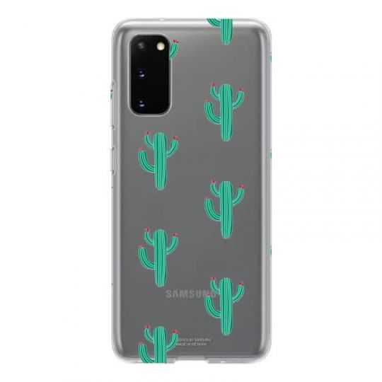 Coque Transparente Pour Samsung Galaxy S20 FE / S20FE Cactus