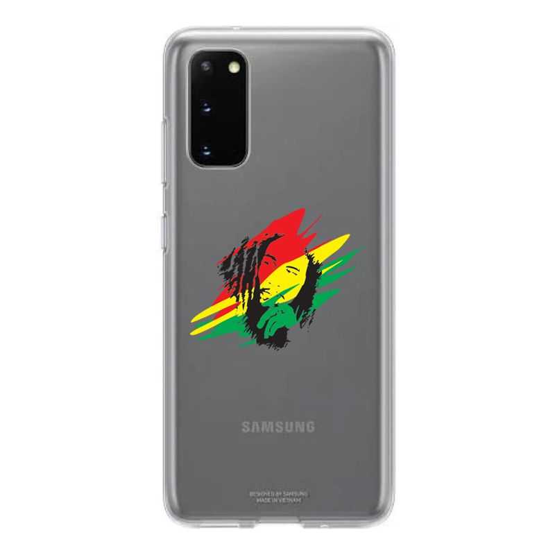 Coque Transparente Pour Samsung Galaxy S20 FE / S20FE Bob Marley Graf