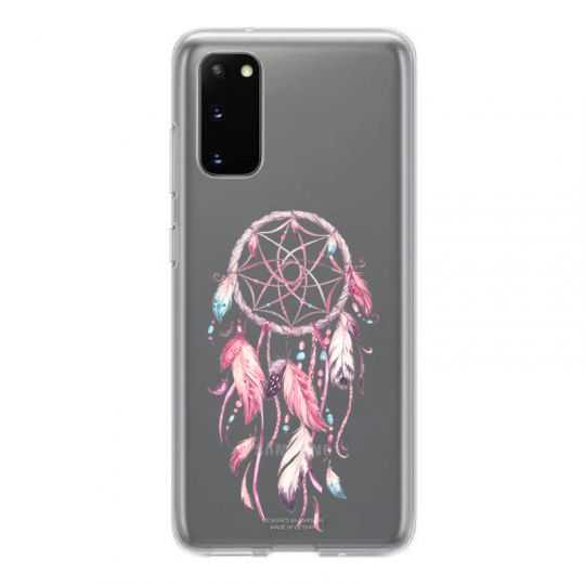 Coque Transparente Pour Samsung Galaxy S20 FE / S20FE Attrape Reve Rose